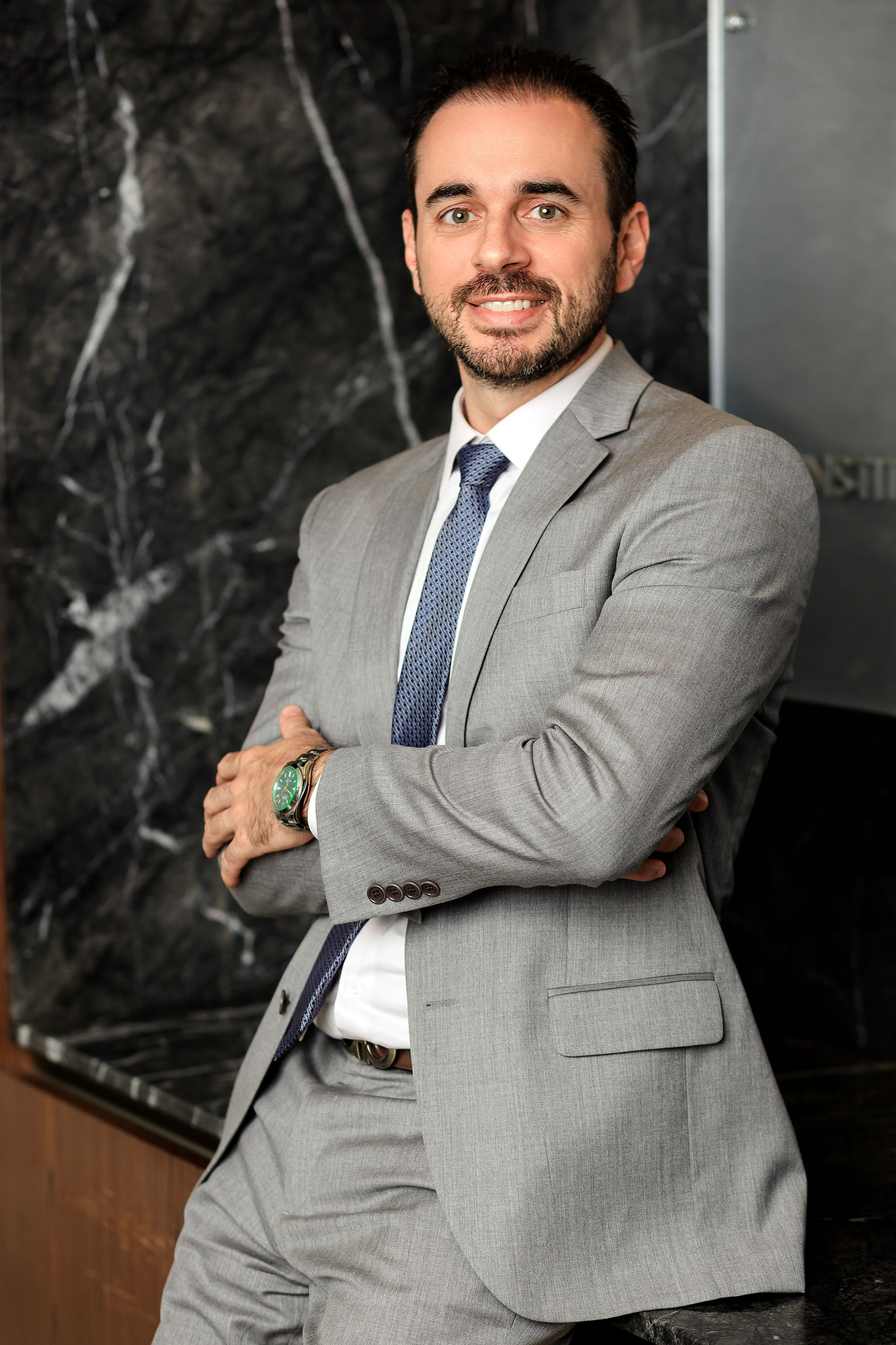 Retrato do Dr. Pedro Westphalen, cirurgião plástico membro da SBCP em Porto Alegre